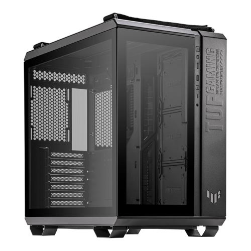 ASUS CASE GAMING GT502 TUF GAMING MID TOWER, 8+3 SLOT ESPANSIONE, 3X120MM FAN FRONT, 2X120MM FAN FRONT, BLACK